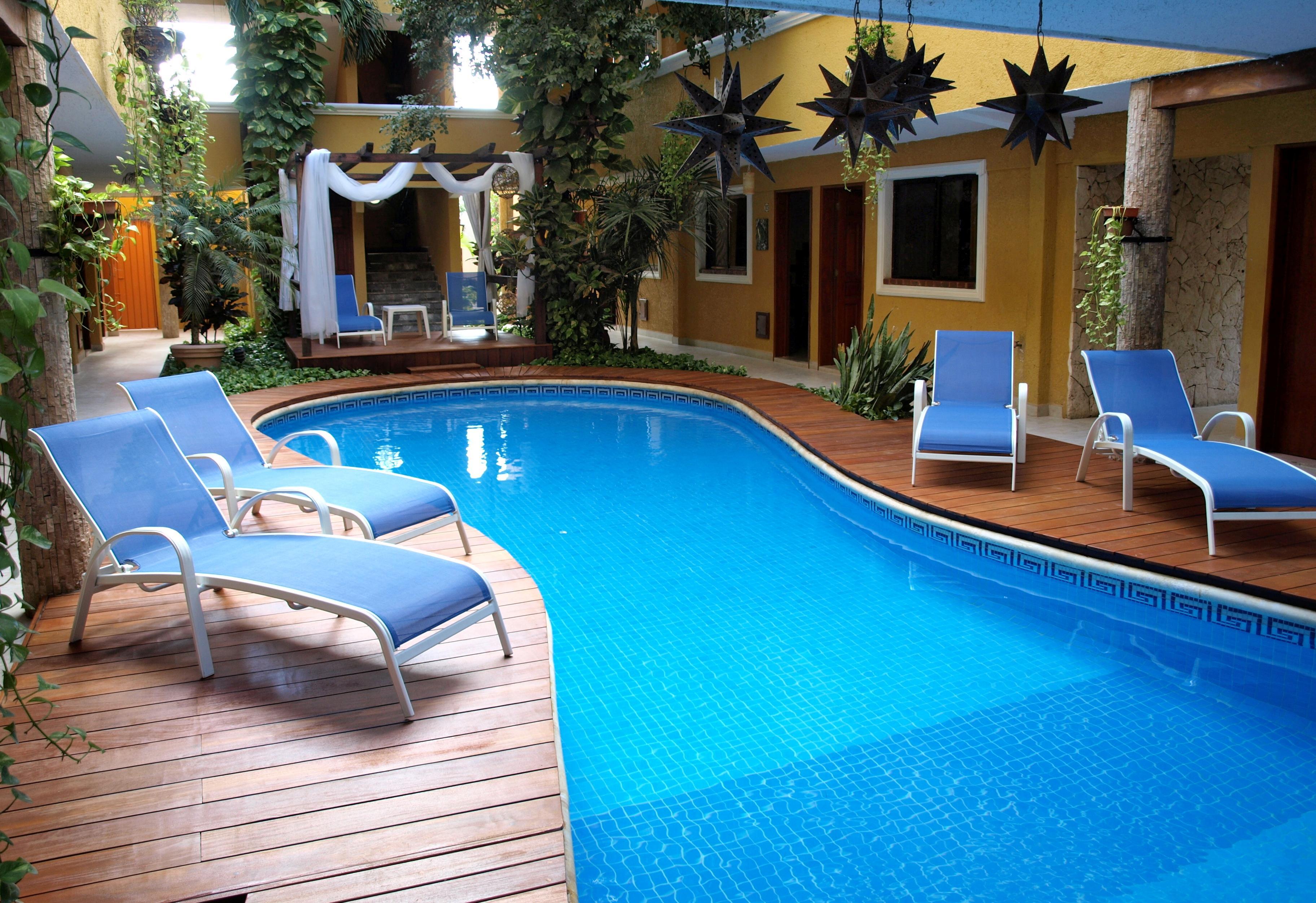 Hotel Las Golondrinas Playa del Carmen Exterior photo