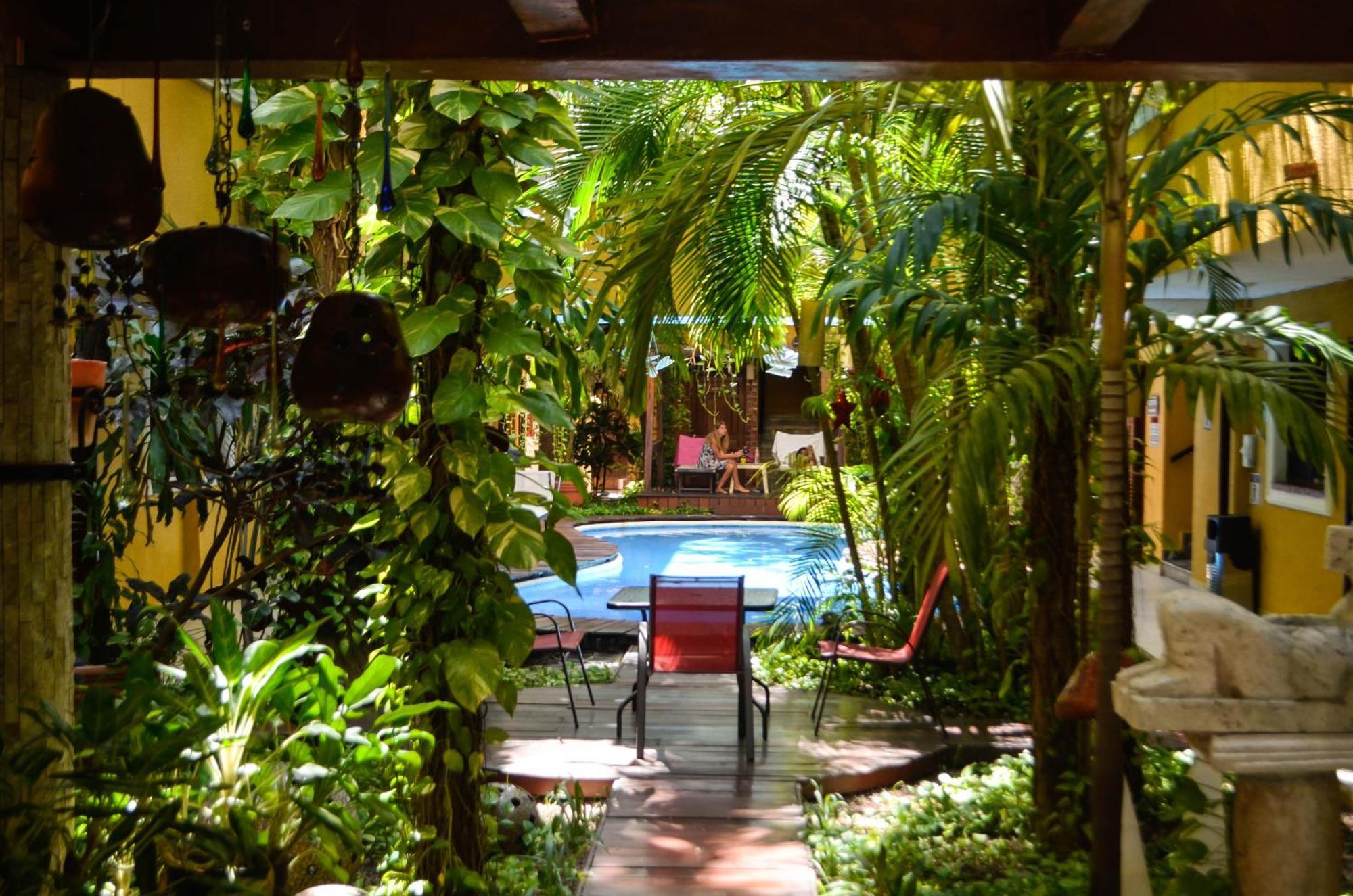 Hotel Las Golondrinas Playa del Carmen Exterior photo